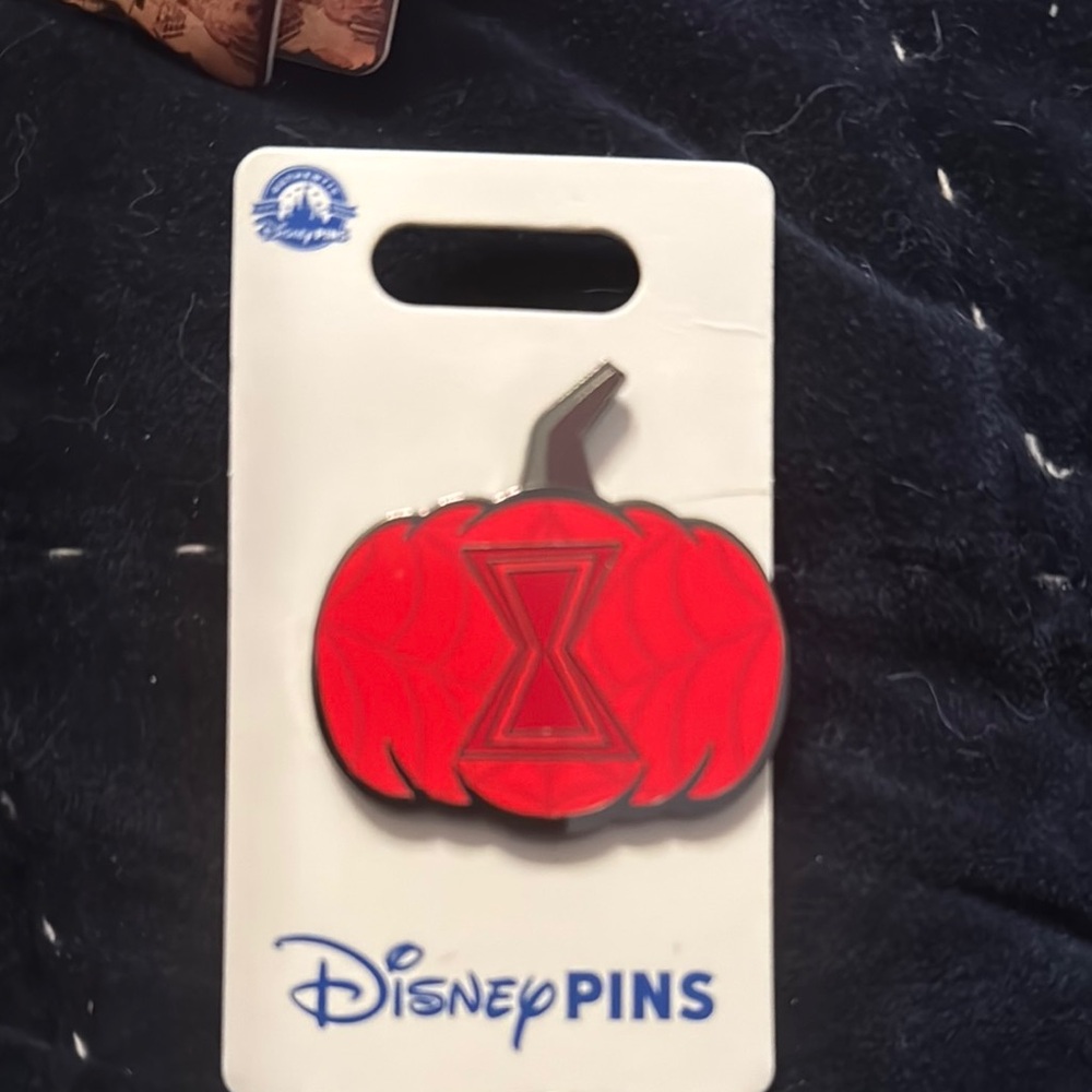 Disney Red Spider-Man Pumpkin Pin